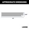 Luverne Grip Step XL 9.5" x 54" Steel Passenger Board Fleet Kit Sprinter 495154-401800-0 - alternate 4